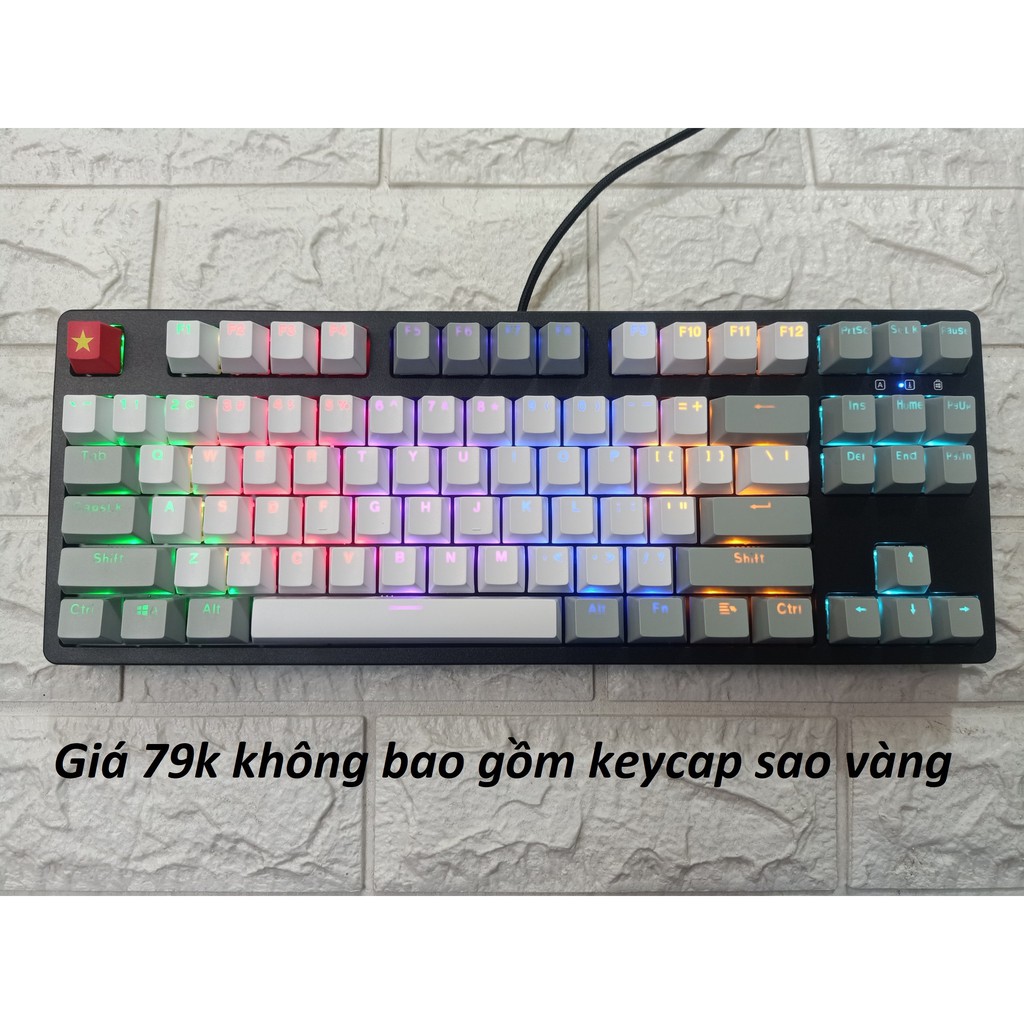 Nút, keycap thay cho bàn phím cơ Edra EK387, Edra EK387 RGB ...