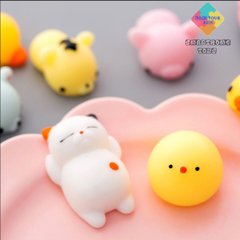 Squishy Mochi - Squishy Giá Rẻ Hình Thù Cực Dễ Thương Siêu Mềm Mịn - SmartHome Toys