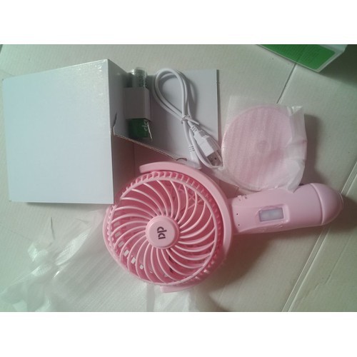 quạt sạc cầm tay DP 7606, quạt sạc mini | BigBuy360 - bigbuy360.vn