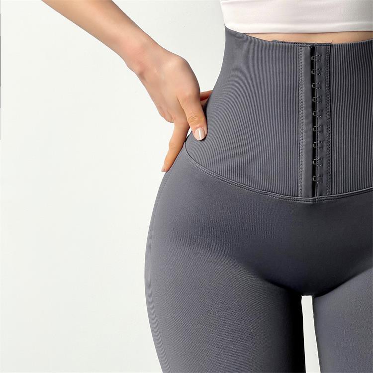 Quần Legging Ngố Dệt Kim Kết Hợp Latex, Giúp Giảm Mỡ Cap Siêu Cao Tập Gym Yoga Aerobic Nữ Vải Co Giãn Tốt, Định Hình Eo