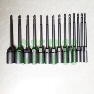 BÁN LẺ - Chụp bulong sâu lòng tuýp khẩu xiết mở ốc chuôi lục giác dài 150mm cao cấp