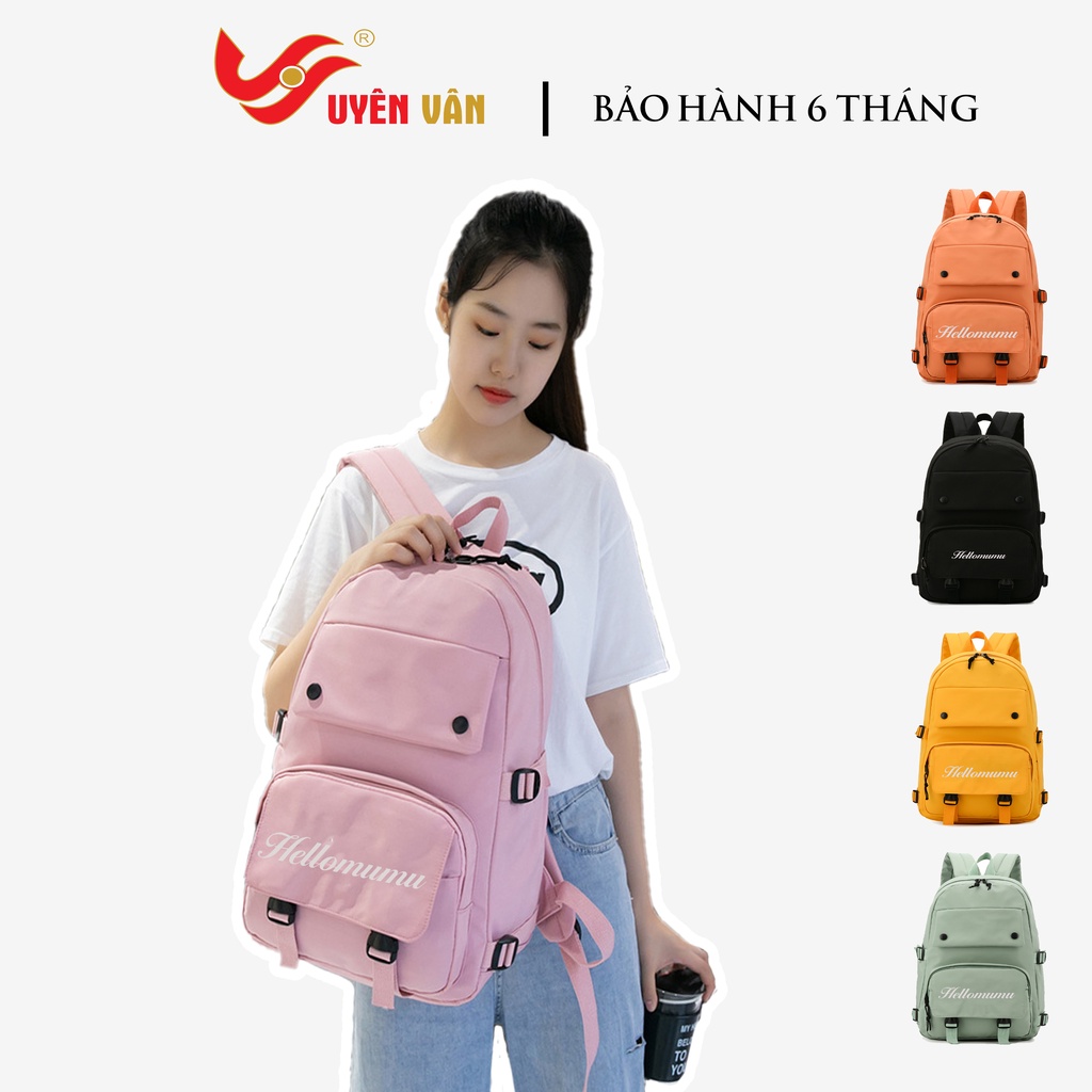 Balo Basic Ulzzang Hàn Quốc Thời Trang Nam Nữ Giá Rẻ Dễ Thương Cute 7008
