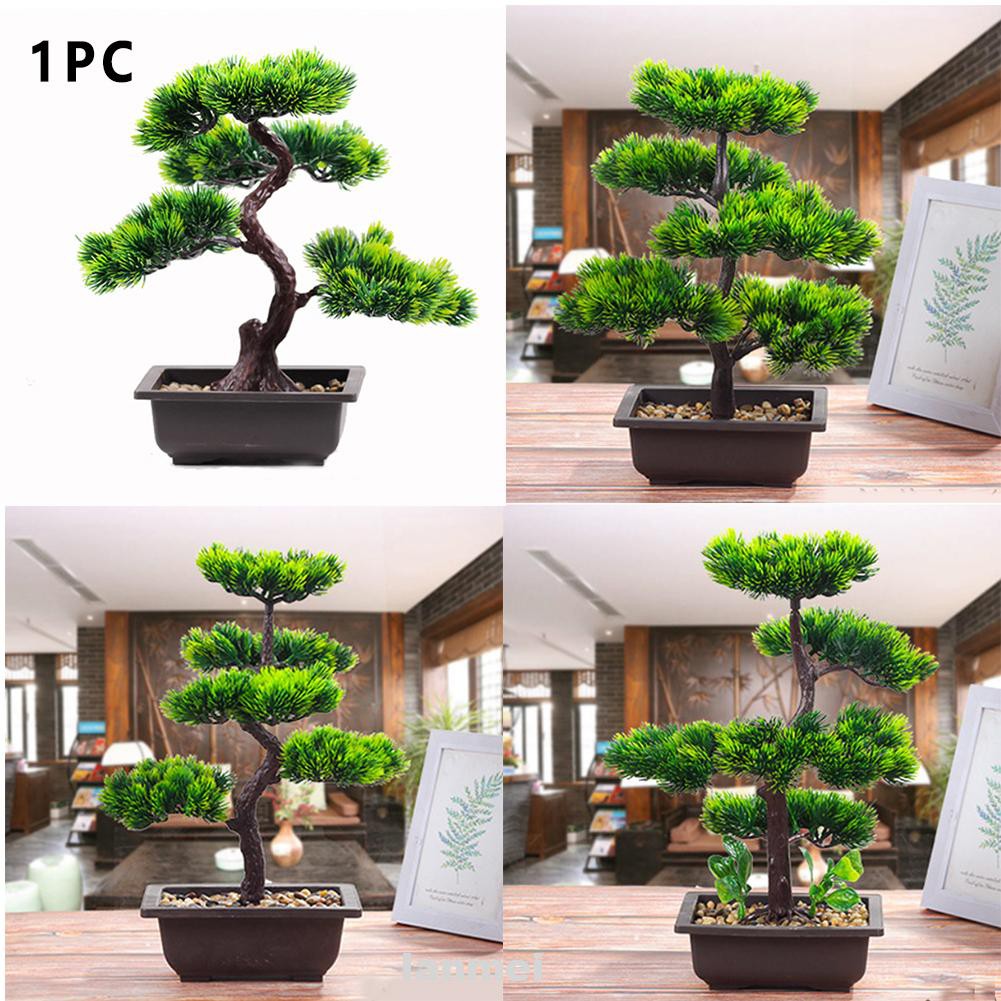 Cây Bonsai Giả Trang Trí Văn Phòng