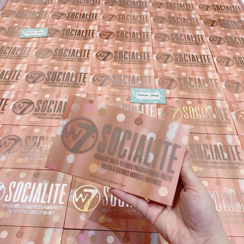BẢNG PHẤN MẮT W7 SOCIALITE PALETTE