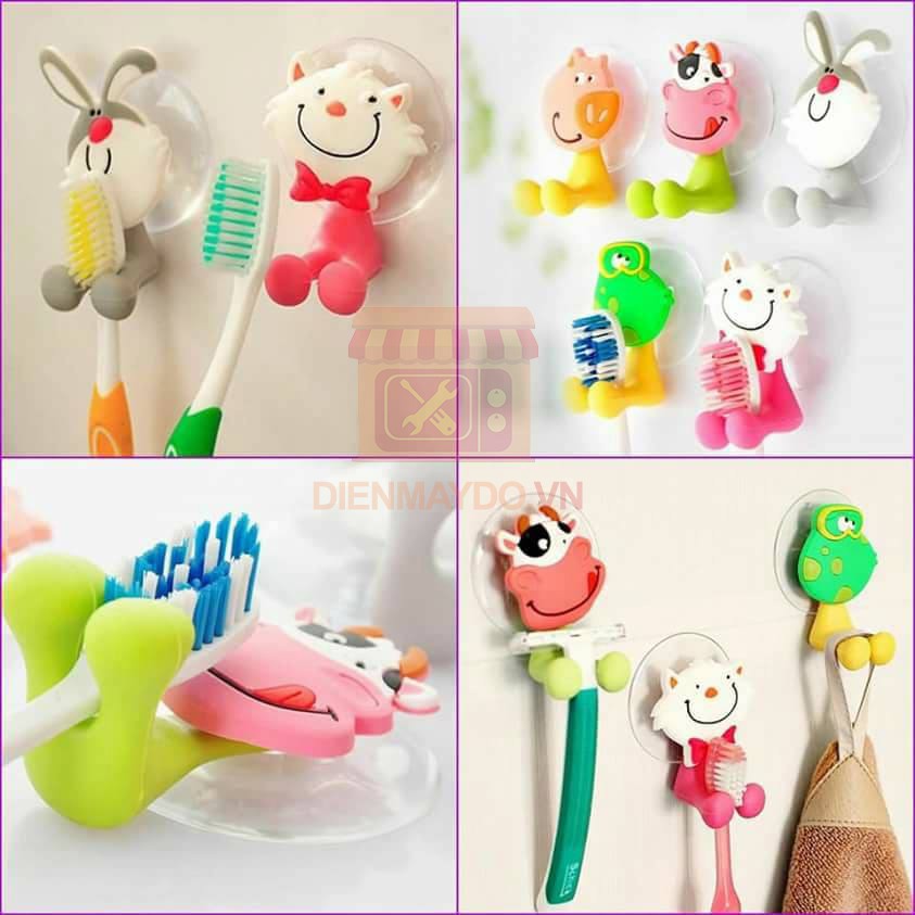 Dụng Cụ Kẹp Bàn Chải Hình Thú Siêu Hot