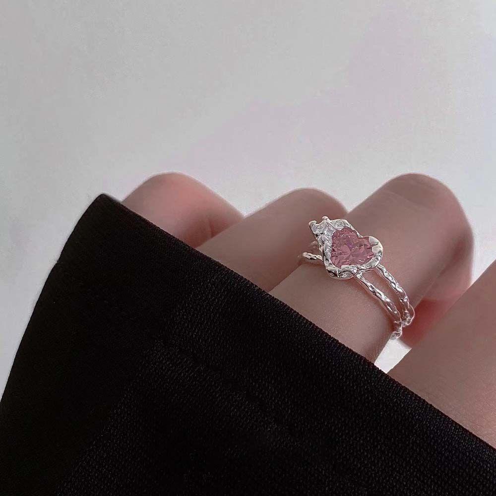 QQMALL Nhẫn Thời Trang Quyến Rũ Cho Nữ|Nhẫn Mở Hình Học Có Thể Điều Chỉnh Kích Cỡ