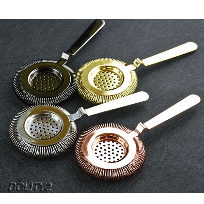 Cocktail Strainer Stainless Steel Shaker Filter Drink Strainer Tools