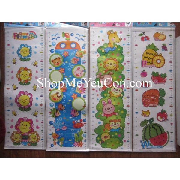 Decal thước đo chiều cao cho bé. | BigBuy360 - bigbuy360.vn