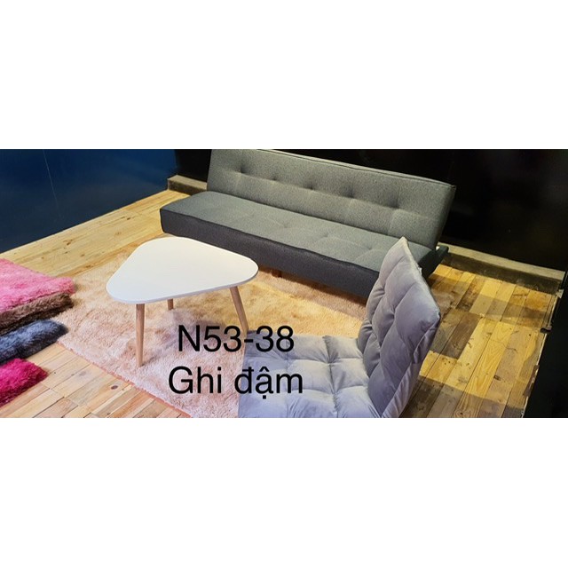 Sofabed màu nỉ ghi V33-18