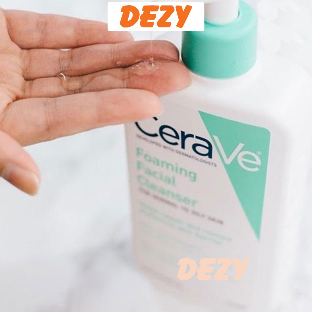 Sữa Rửa Mặt Cerave SA 473ml Da Khô Và Da Dầu Mụn Srm Dưỡng Ẩm Dưỡng Chất Ngừa Mụn Sửa Rửa Mặt Chăm Sóc Da Nhạy Cảm Dezy