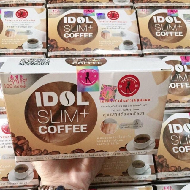 { COMBO SỈ 2 HỘP  } GIẢM 10K MÃ YEUCHIN giảm cân cafe idol slim Thái Lan chính hãng cho cơ địa khó giảm