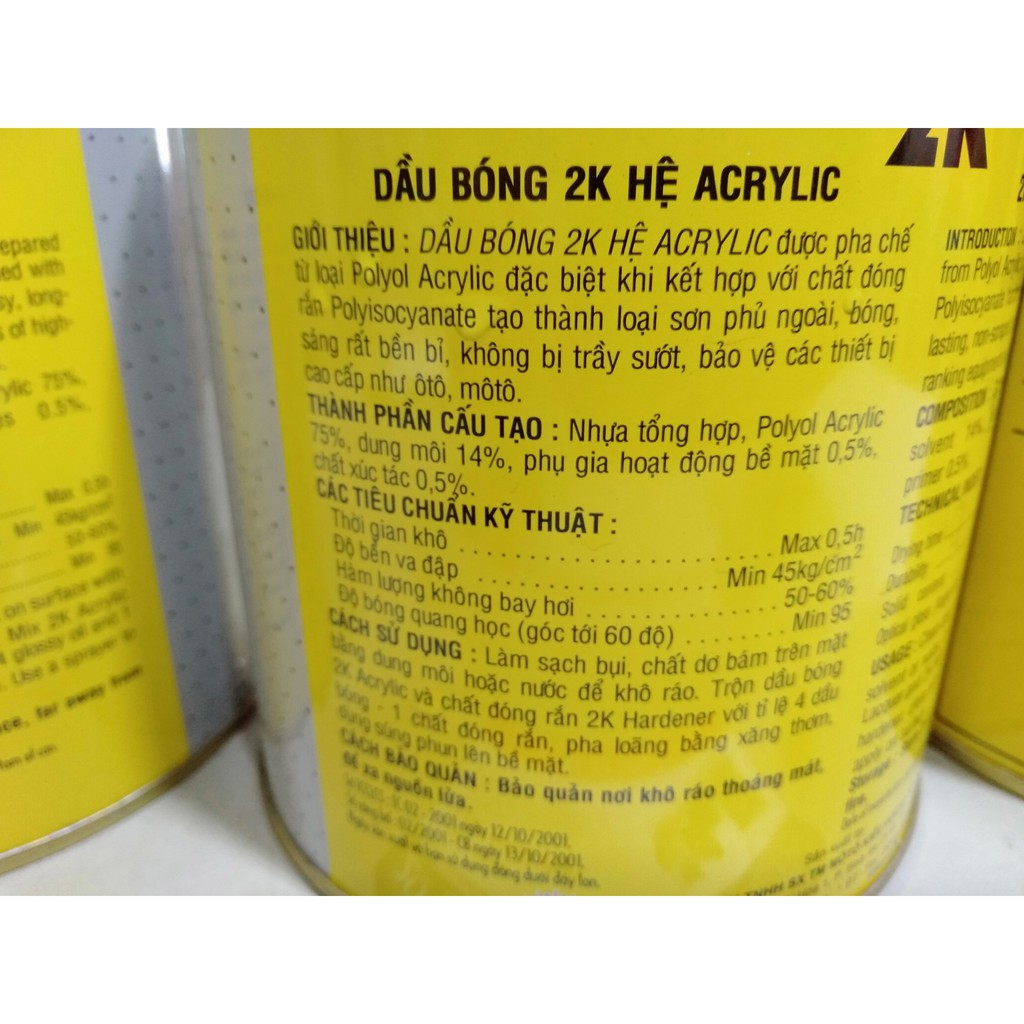 Bóng 2K Lon vàng Moto Kiều 1Kg