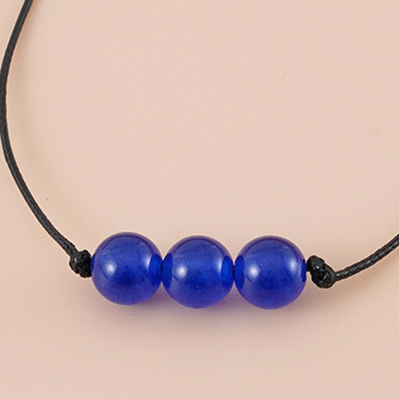 Vòng Tay Dây Bện Phối Hạt Pha Lê Handmade 4 Màu Tùy Chỉnh Thời Trang Cho Nữ