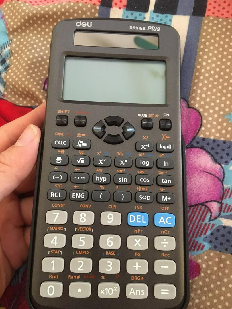 Ma Lifedelik5 Giảm k đơn 0đ May Tinh Kỹ Thuật Deli 417 Chức Năng được Phep Mang Vao Phong Thi Ed991es Shopee Việt Nam