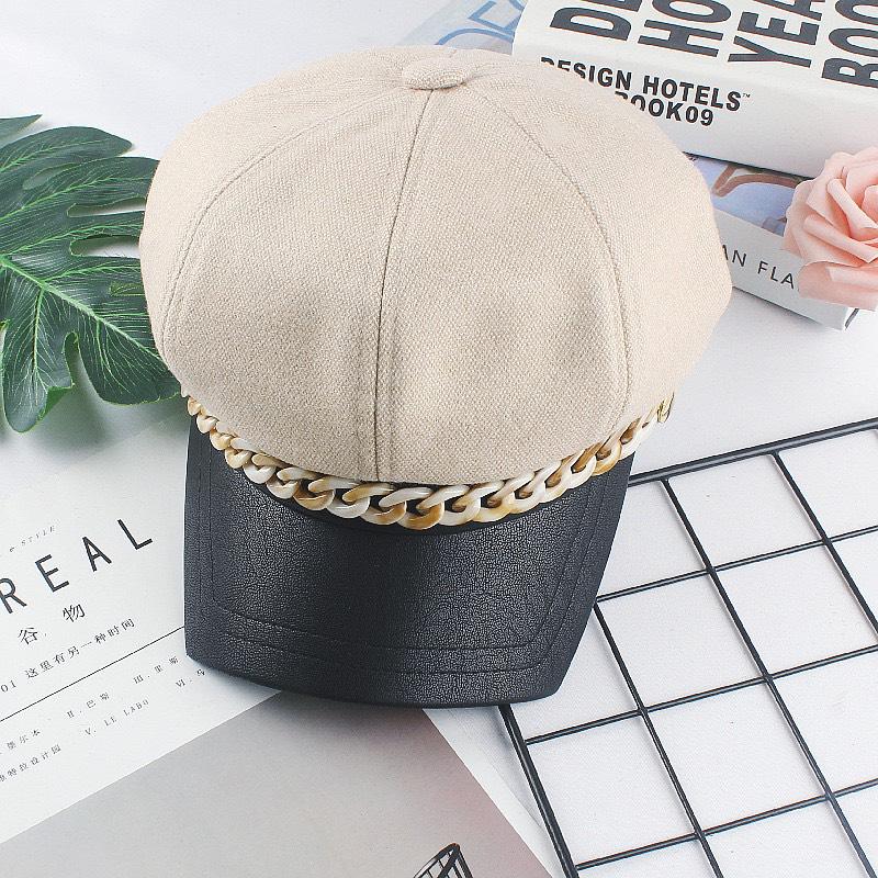 Mũ Nồi Thủy Thủ Nữ Beret Baker Thu Đông Thoáng Mát Phong Cách Hàn Quốc