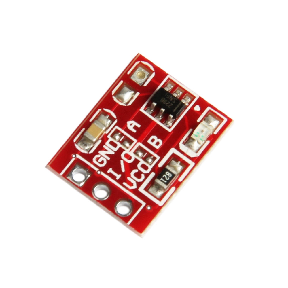 10pcs TTP223 Mô-đun có nút công tắc cảm ứng điện dung cho Arduino Phím Cảm Ứng 1 Chạm Điện Dung TTP223B Mini Module Công tắc Cảm ứng 1 chạm TTP223