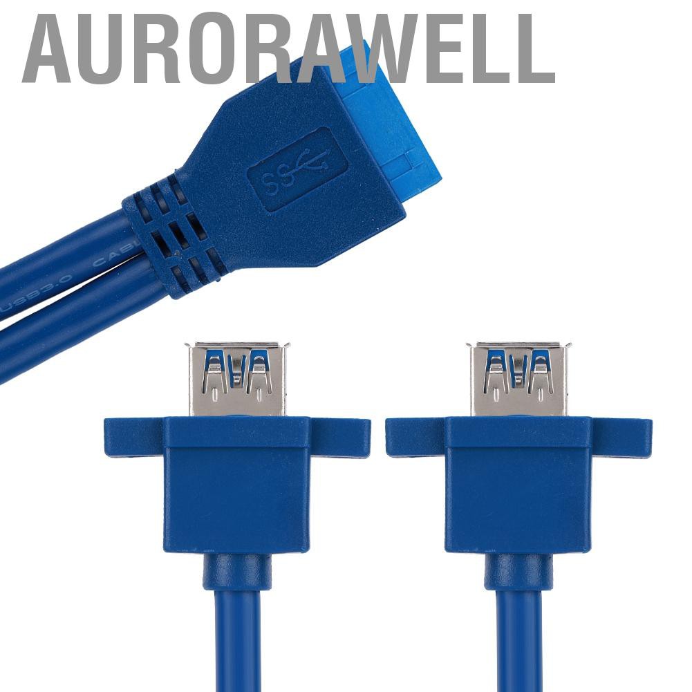 Dây Cáp Nối Dài Usb 3.0 0.3-0.8m 19 / 20 Pin Cho Bo Mạch Chủ | BigBuy360 - bigbuy360.vn