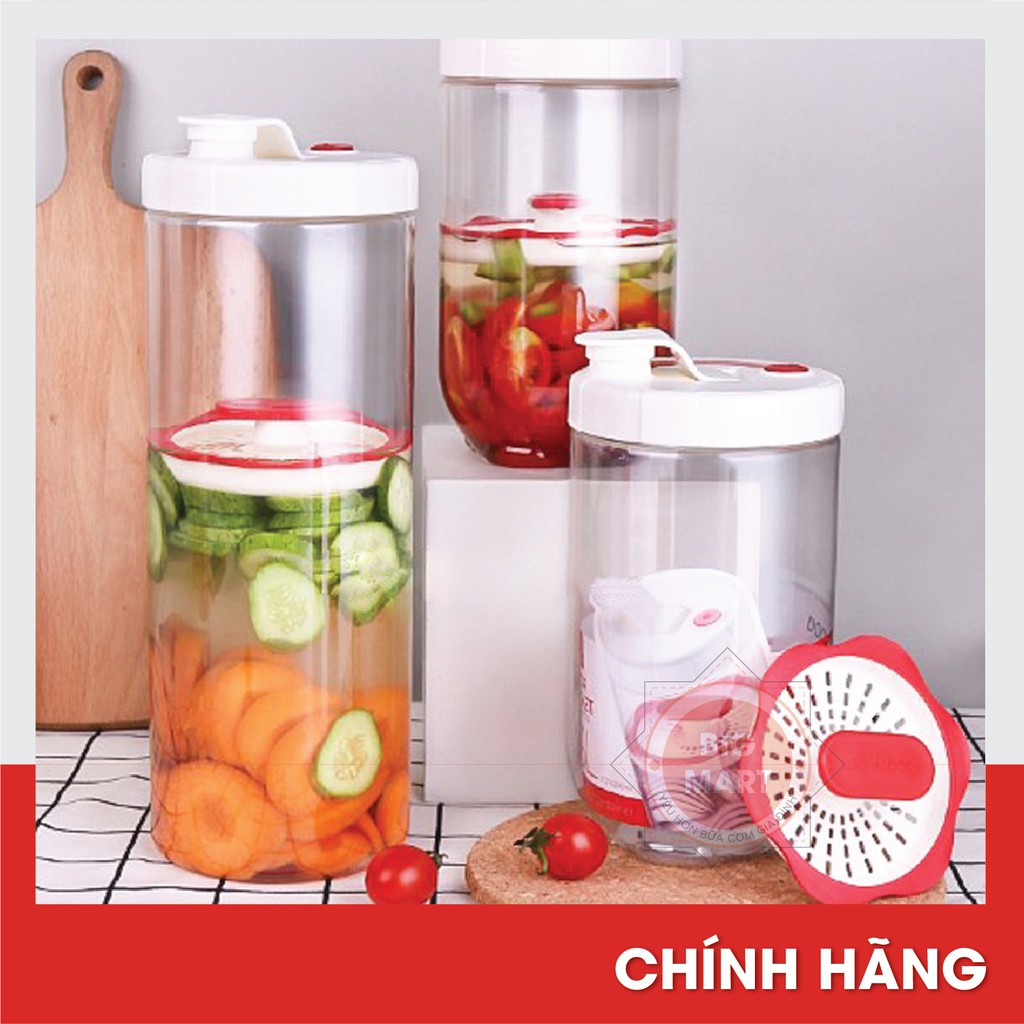 Hộp muối dưa cà Lock&Lock Loại 1.3L và 2.1L - Bình muối dưa cà
