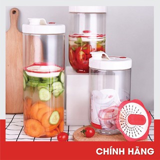 [LOCK & LOCK] Hộp muối dưa cà Lock&Lock Loại 1.3L và 2.1L - Bình muối dưa cà