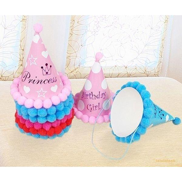 Mũ nón giấy đa dạng Trang phục bé gái Bé trai Đồ dùng dự tiệc Trang trí sinh nhật