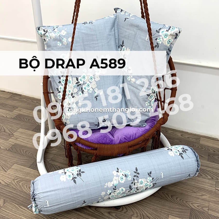 [Ảnh Thật] A589 - Bộ Drap Cotton 4 món Thắng Lợi Chính Hãng