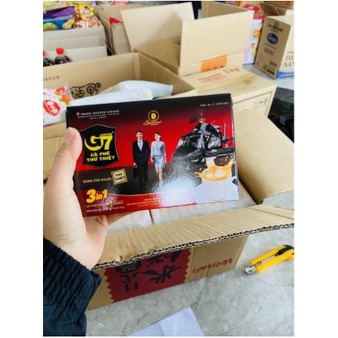 Có Tem] Cà Phê Sữa Hoà Tan G7 hộp 18 gói x 16g