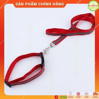 Dây dắt vòng cổ phản quang chó mèo 1.0cm