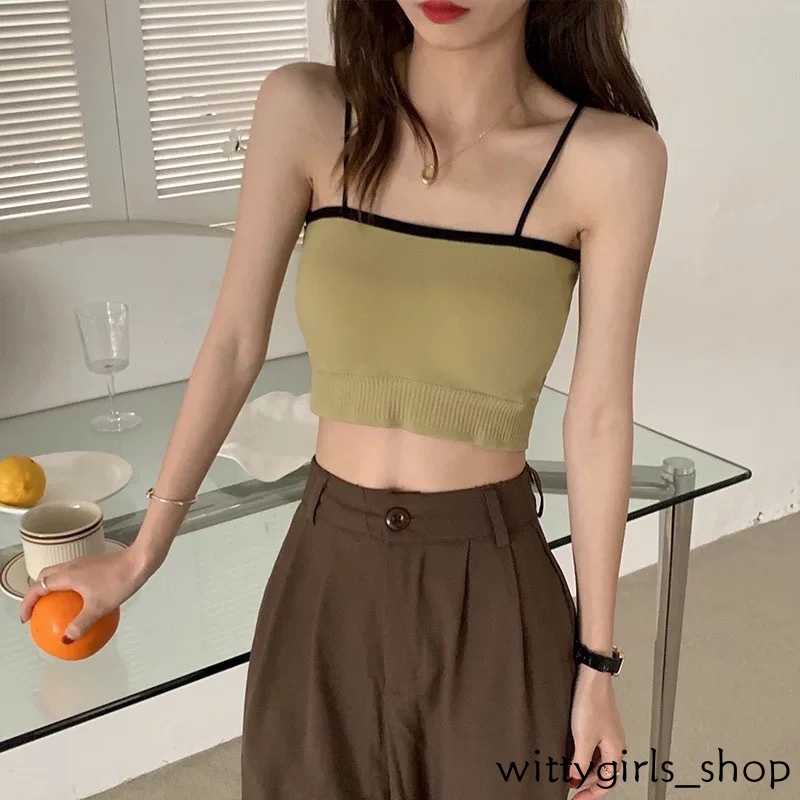 Wittygirls-áo Lót Ôm Ngực Không Đường May Nhỏ Nhắn Xinh Xắn Cho Nữ