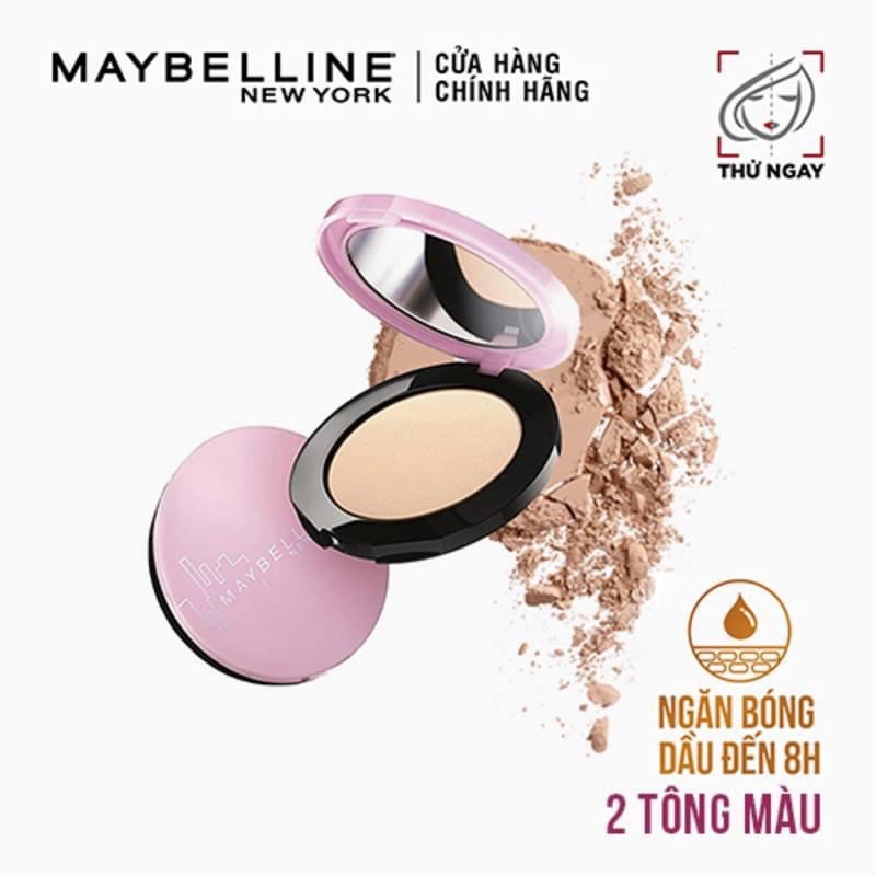 Phấn phủ Maybelline all in one kiềm dầu hộp tròn