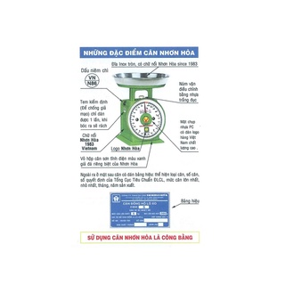 Cân Nhơn Hòa 5 Kg chính hãng