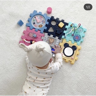KHỐI LẬP PHƯƠNG BIẾN HÌNH 6IN1 HAAVE BRICKS HÀN QUỐC CHO BÉ