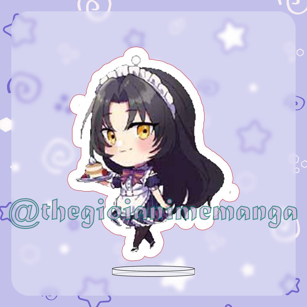 ( MINI 3cm ) Mô hình Standee HỒI KÝ VANITAS anime chibi mica trưng bày