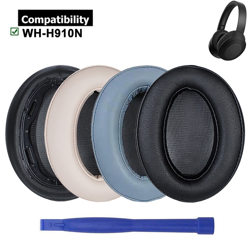 Cặp Mút Đệm Tai Nghe Bằng Da Chất Lượng Cao Cho WH H910N