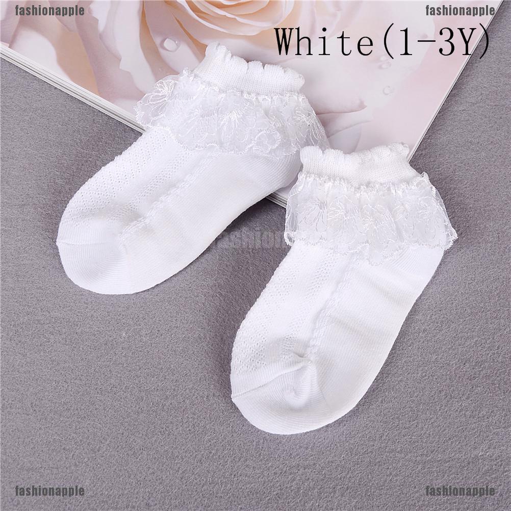 ❀❀ Vớ Cotton Ren Hoa NgắN Cho Bé GáI