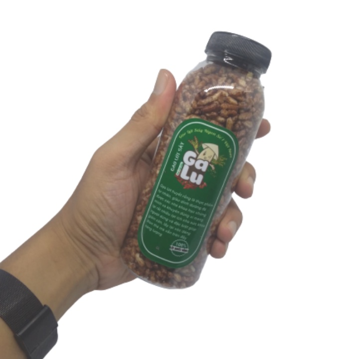Gạo Lứt Sấy Huyết Rồng Thực Phẩm Ăn Kiêng Hiệu Quả, Tốt Cho Sức Khỏe - Chai 120g | BigBuy360 - bigbuy360.vn