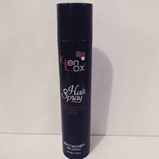 Gôm xịt tóc kenlox 400ml đen gôm xịt tóc nam