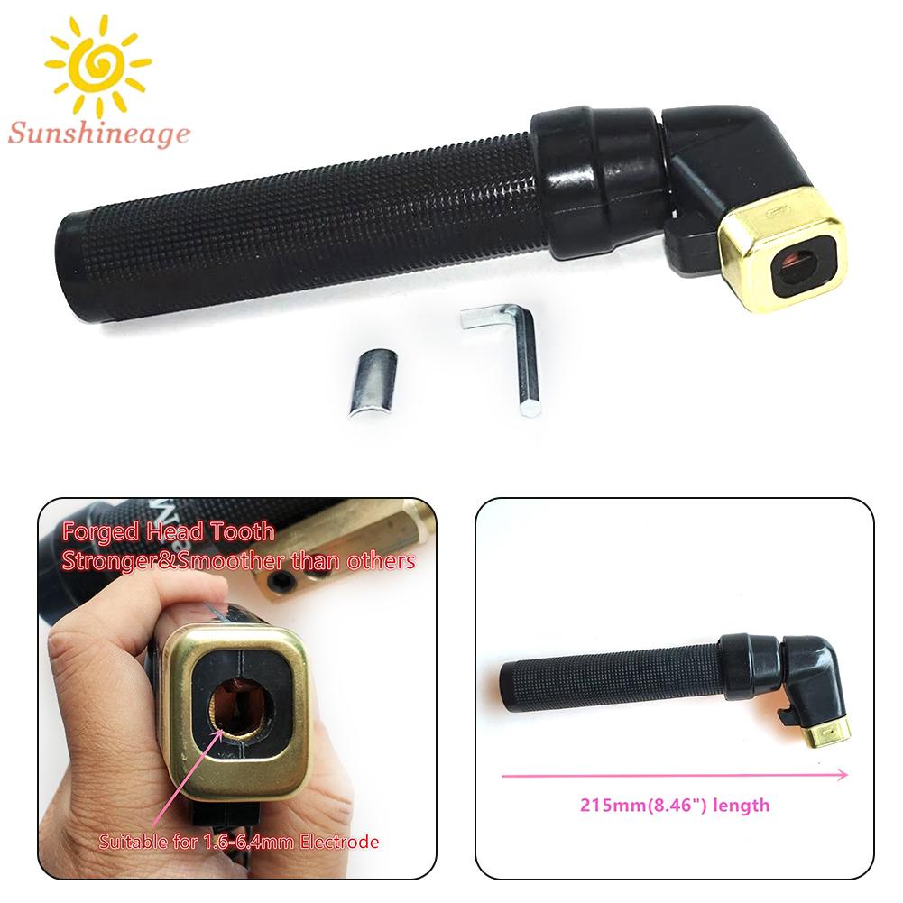SUNAGE- ~Electrode Holder 1.6-6.4mm 215mm 400A For 12-75sqmm Cables Forged Copper【SUNAGE-HOT Fashion】