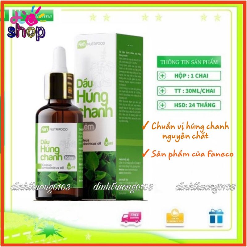 DẦU HÚNG CHANH 30ml