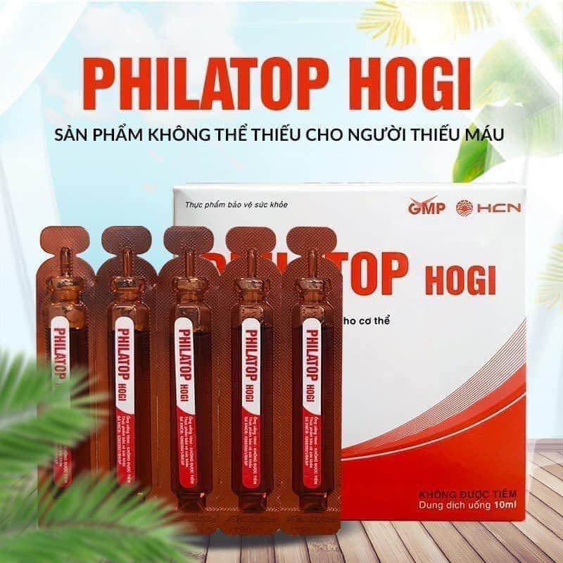 PHILATOP HOGI PLUS Hộp 20 Ống - Dùng Cho Trẻ Biếng Ăn, Chậm Lớn, Người Già, Tăng Sức Đề Kháng - CRICKET