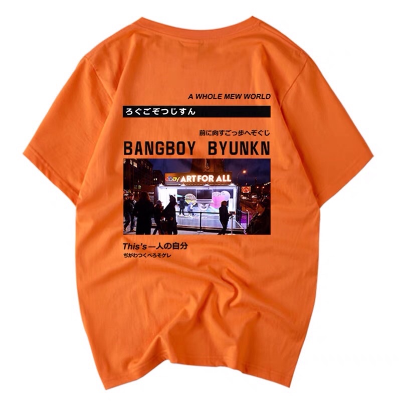 Áo thun Nelly màu Cam size L XL