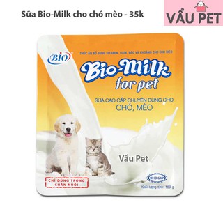 Sữa cho chó mèo thú cưng - Sữa Bio Milk cho chó mèo