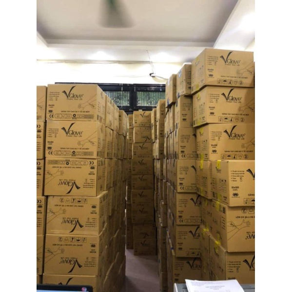 Găng tay y tế Vglove có bột size Xs,S,M