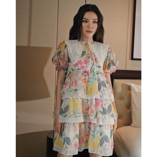PERSIMMON - Đầm babydoll Baby Flower