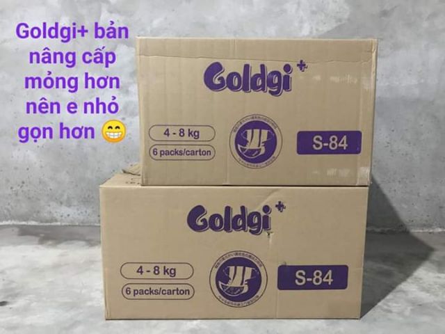 [PHIÊN BẢN NÂNG CẤP 2020] BỈM GOLDGI NHẬT DÁN/QUẦN ĐỦ SIZE NB92/S84/Md66/Mq60/Ld56/Lq48/XL44