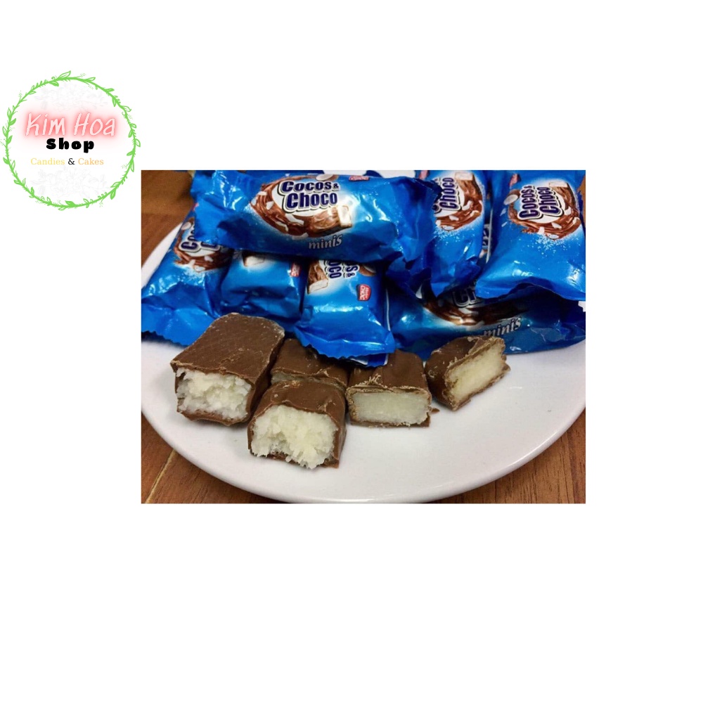 Kẹo sô-cô-la nhân dừa tươi Bounty Miniatures 150g MADE IN GERMANY