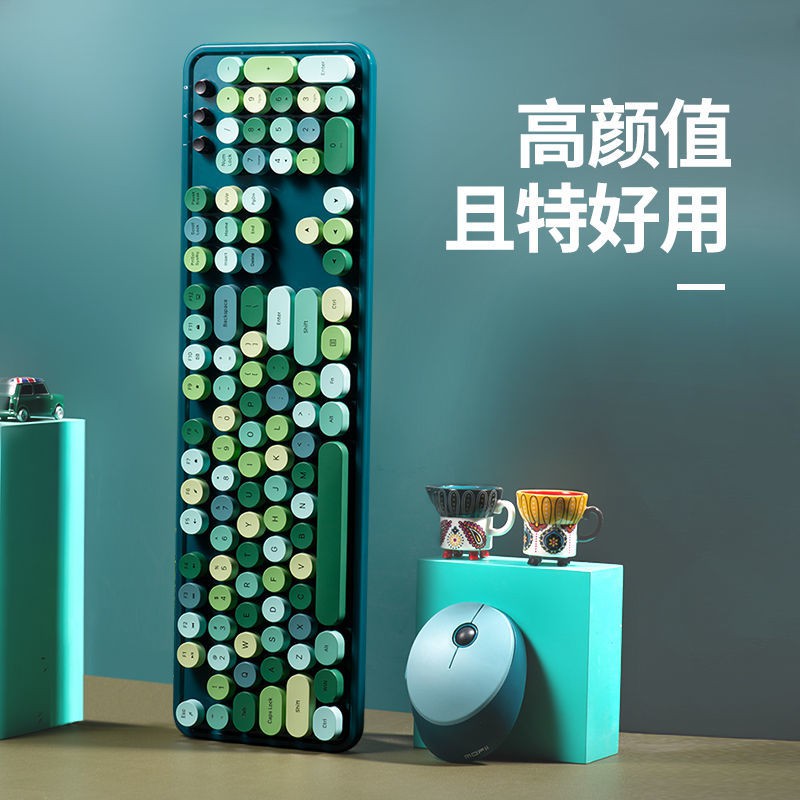 Bàn Phím Cơ Chơi Game Không Dây Bluetooth 2022 Có Đèn Led Nền