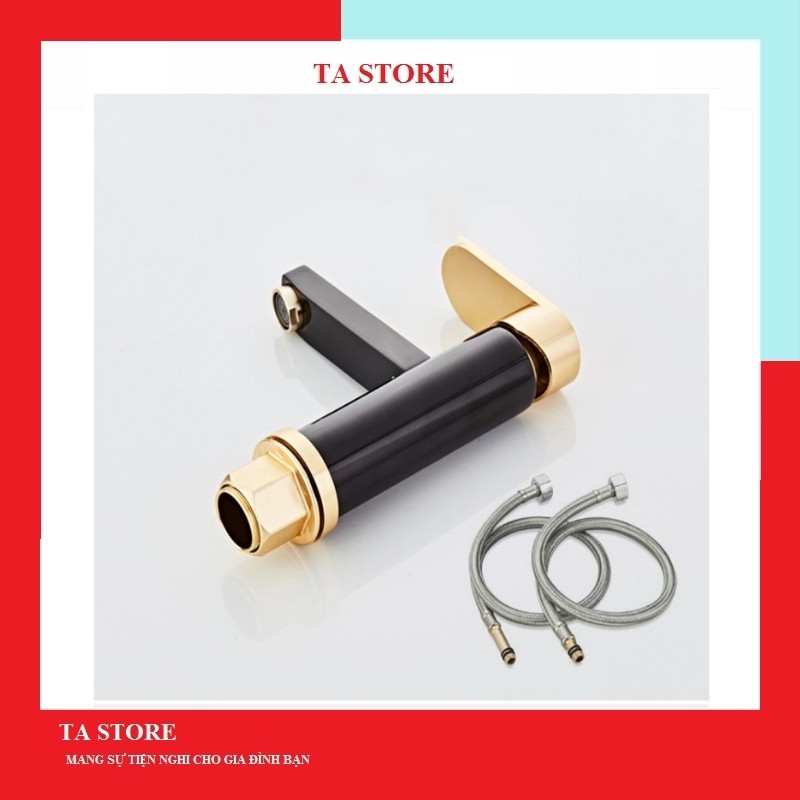 Vòi Lavabo Nóng Lạnh Gật Gù TATAMO Vòi Rửa Mặt Cắm Chậu Tăng Áp Thiết Bị Nhà Tắm TA STORE ST09