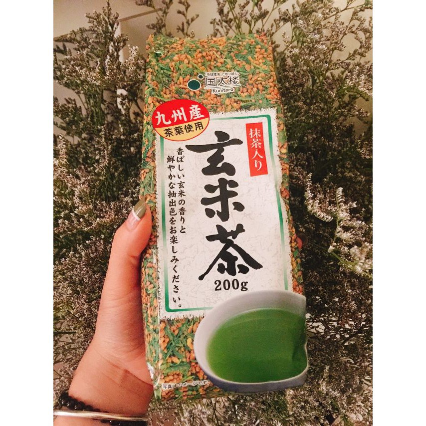 Trà gạo lức rang kunitaro nhật bản 200g
