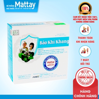 Bảo Khí Khang - Hộp 120 Viên - Giảm Ho, Khạc Đờm, Khó Thở