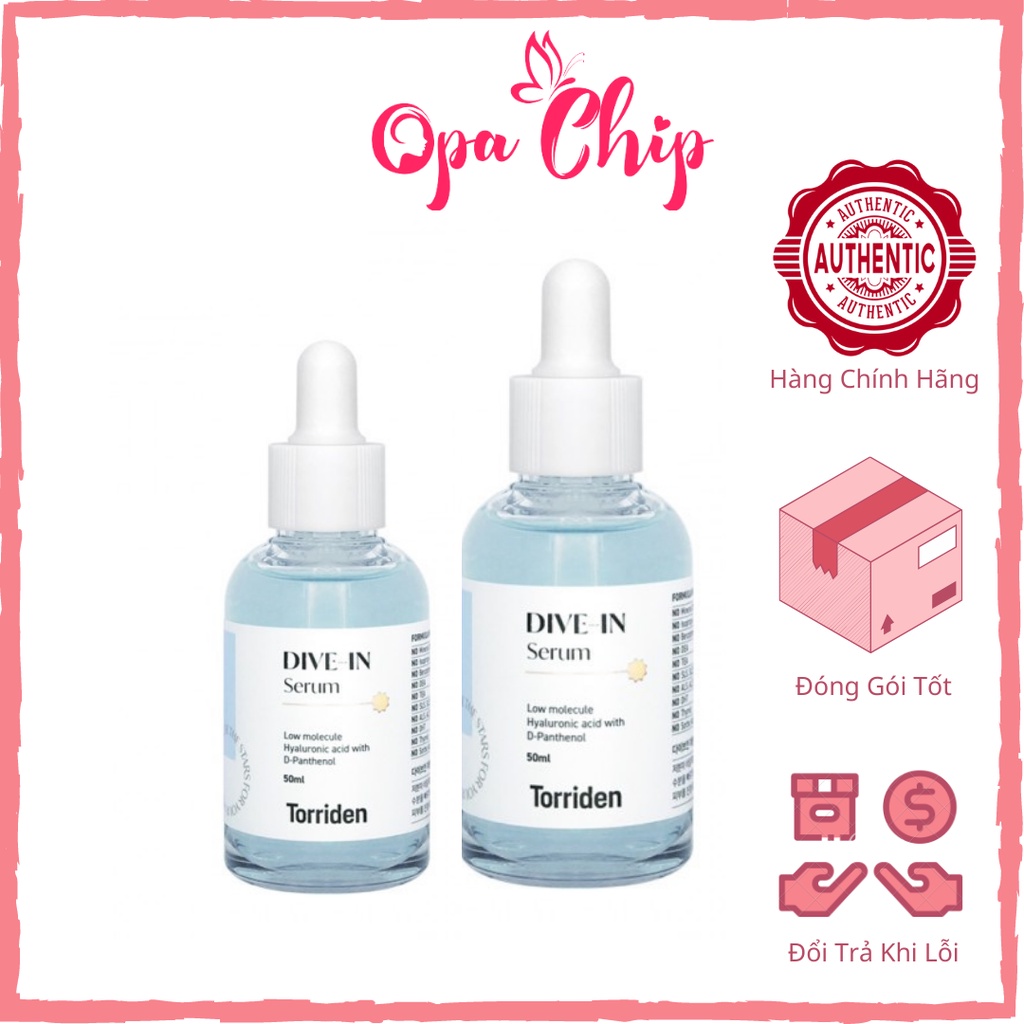 Serum siêu cấp nước phục hồi da Torriden Dive-in Serum